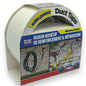 Ruban réparation blanc Boss Tape 48mm x 10m – toile américaine étanche, multiusage bâches et bricolage
