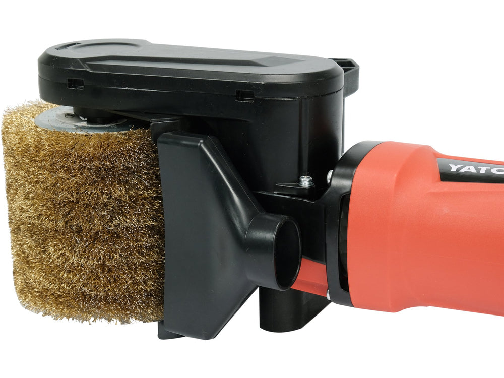 Ponceuse Satineuse YATO YT-81953 — 1300W Rouleau 120mm Bois & Métal Inox