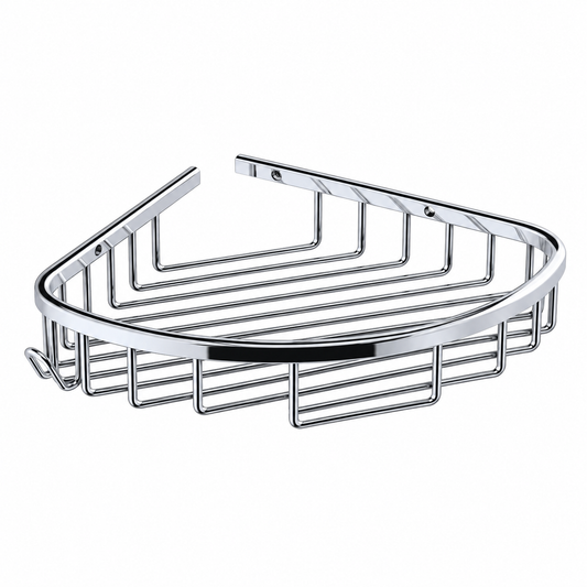 DUXXA Étagère d'Angle Inox 19/19 A.501 — Accessoire Douche Salle de Bain Réf. 4160AXE501 | SQES Tunisie
