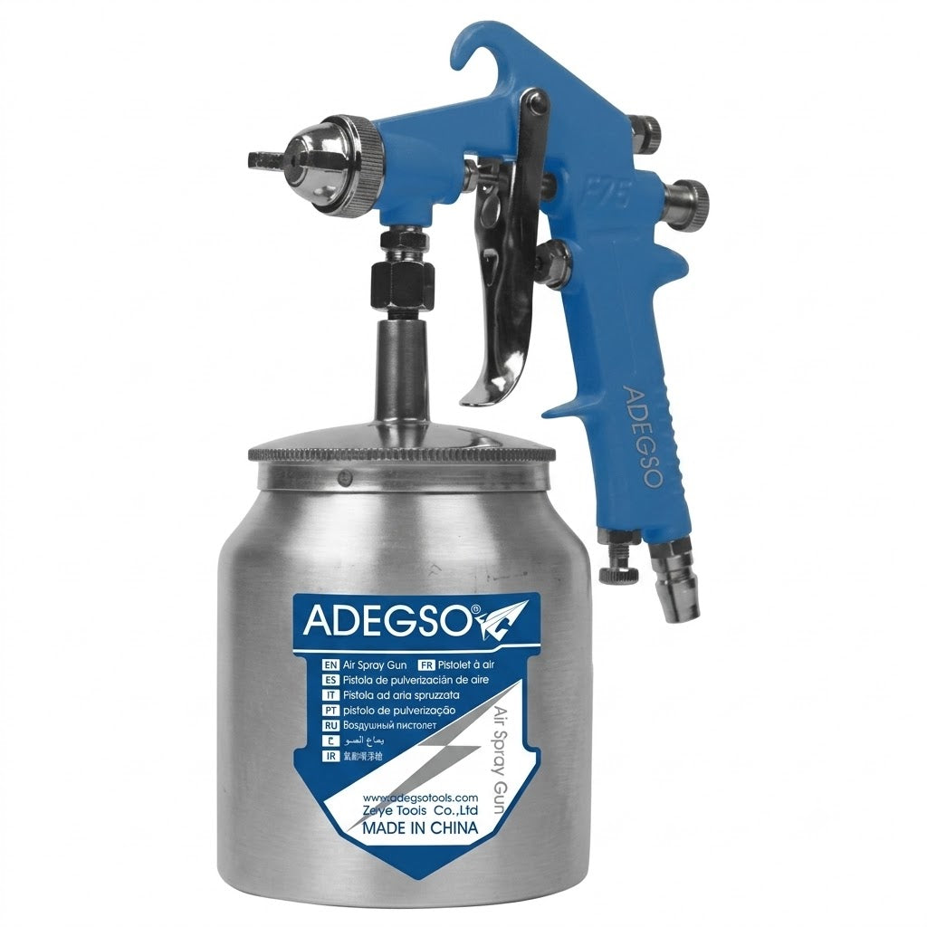 Pistolet à peinture pneumatique 4001-S ADEGSO AD-60041 avec réservoir 750 ml — Pistolet pneumatique Réf. AD-60041 | SQES Tunisie
