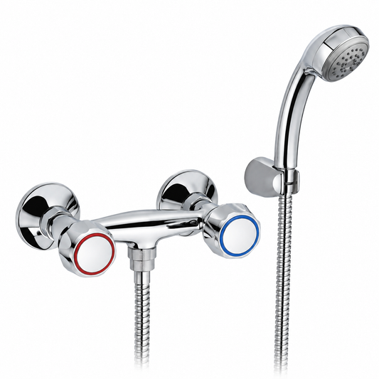 FLR Combiné Douche Mural ML2003/SD avec Douchette – G1/2" Entraxe 150mm | SQES Tunisie
