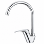 FLR Mitigeur Évier Monotrou Série ALGER MT5005 – Cartouche Céramique Ø35mm Chromé G1/2" – Cuisine | SQES Tunisie
