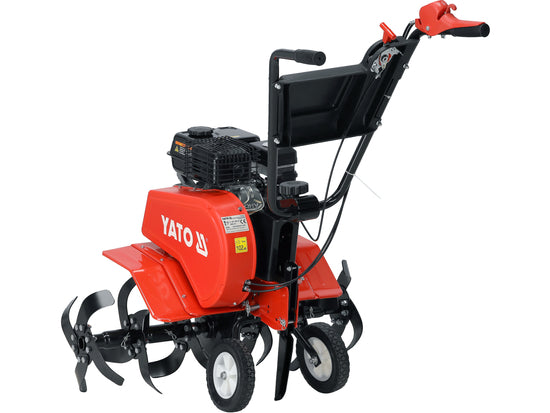 Motobineuse à Essence YATO YT-85591 — 196cc LONCIN 4,1kW 6 Lames 260mm