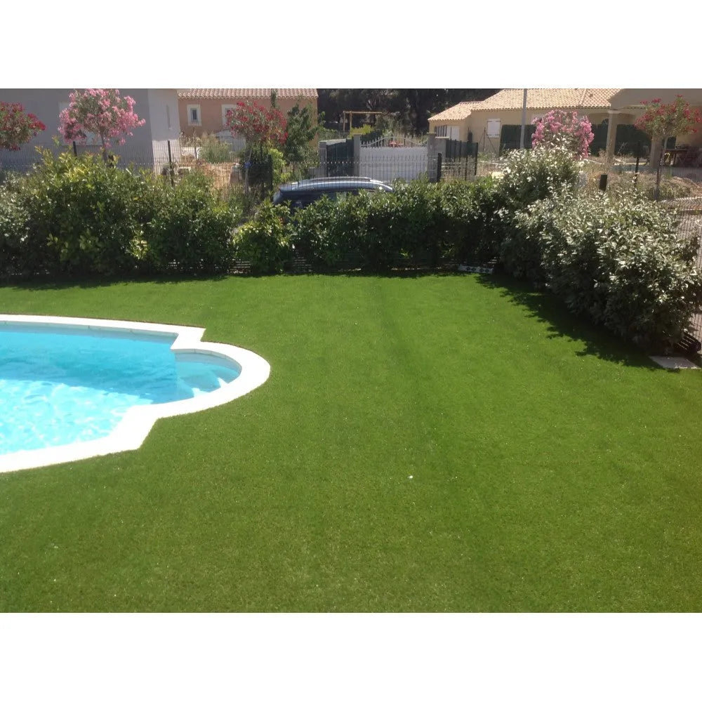 Gazon Artificiel 30 mm - Pelouse Synthétique - Rouleau faux herbe pour balcon et jardin - SQES