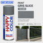 Spray peinture gris silice RAL 7032 400ml Saratoga Happy Color – boîtiers électriques, portail, rampe – SQES Ariana Menzah 8 Tunisie