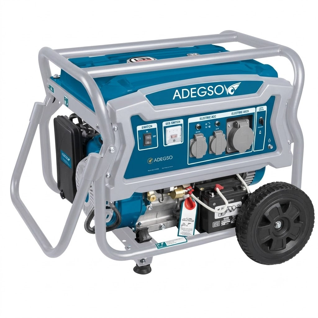 Groupe électrogène essence ADEGSO AD-40008 puissance indiquée 8 000 W | SQES Tunisie
