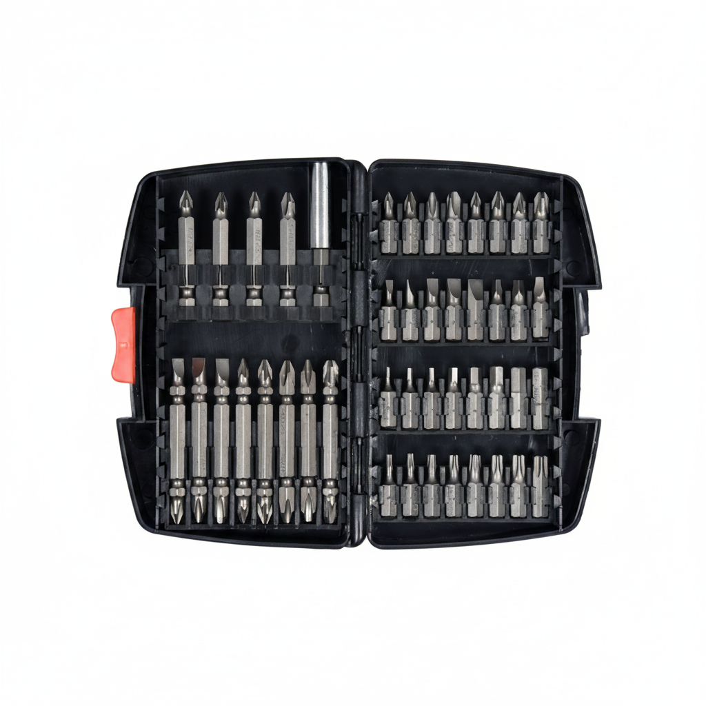 Coffret embouts et douilles 40 pcs YATO YT-04620 vue intérieure coffret ouvert