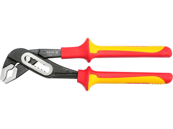Pince Multiprise VDE YATO YT-21161 — 10" 250mm 1000V Acier 60CrV Chromé