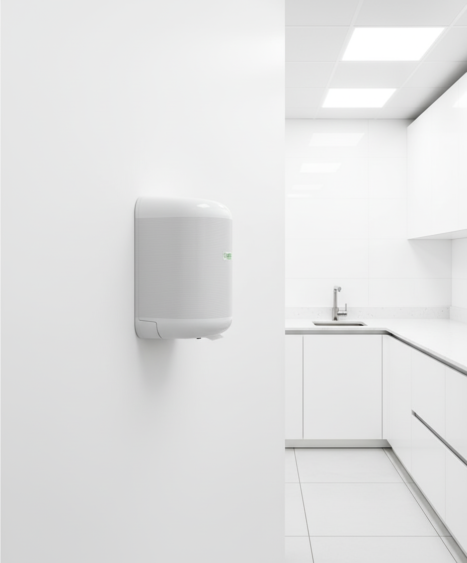 LOSDI Distributeur Papier Alimentation Centrale Blanc  - CP-3010-B