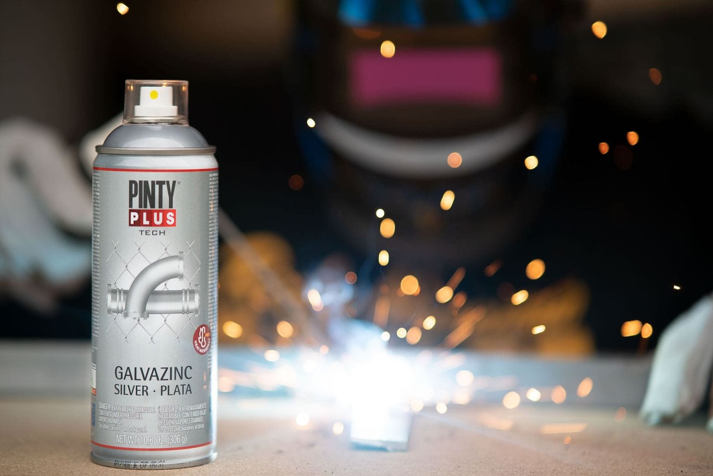 Spray Galvanisation à Froid Galvazinc Pintyplus Tech 520ml