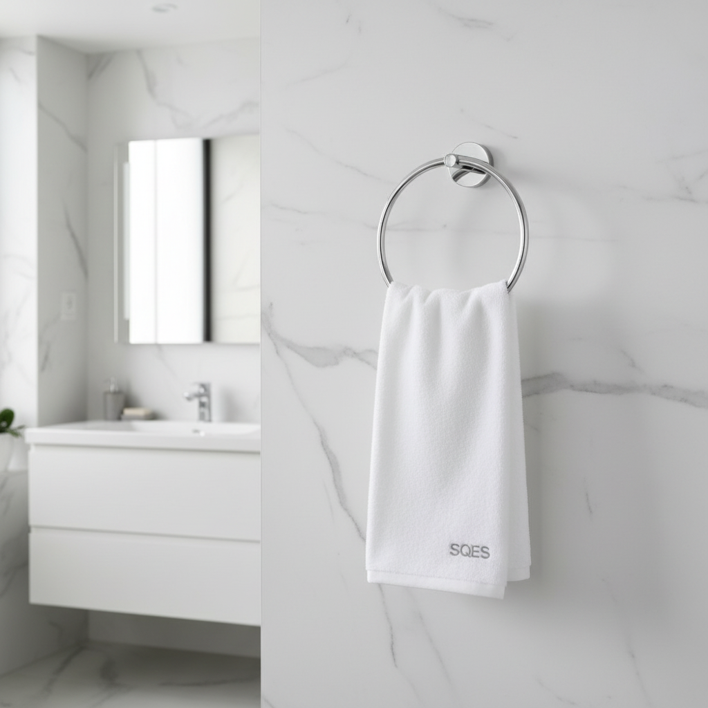 Porte Serviette Anneau Chrome Camero SMART
