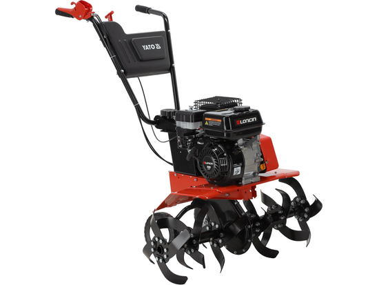Motobineuse à Essence YATO YT-85591 — 196cc LONCIN 4,1kW 6 Lames 260mm