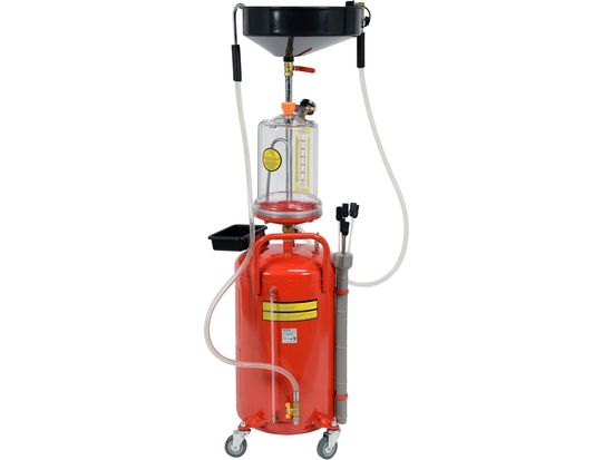 Vidangeur d'Huile Pneumatique 70L avec Cuve de Contrôle 10L