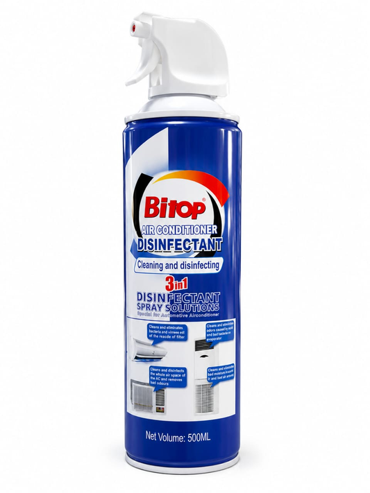 Spray Mousse Désinfectant Climatiseur BITOP 3en1 500ml – SQES Tunisie Ariana Menzah 8