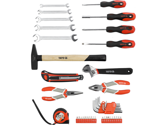 Sac à Outils Maintenance 44 Pièces CrV/S2/SK2 YATO