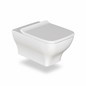 WC Suspendu DURA PETRA Sans Bride Abattant Soft Close Réf 6031