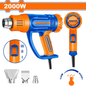 Décapeur Thermique 2000W WADFOW 50-550°C 3 Buses
