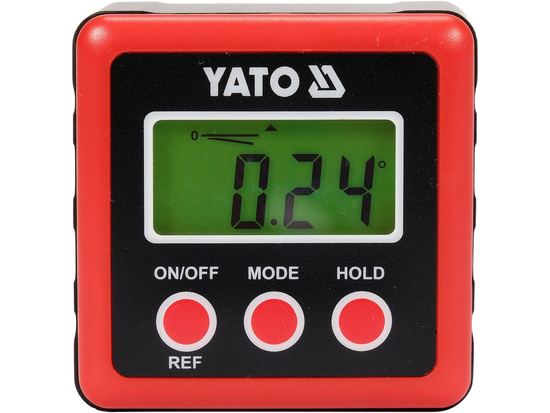 Jauge d'Angle Digital LCD Socle Aimantée 360° YATO