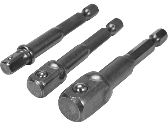 Jeu 3 Porte Douille Hexagonaux 1/4" 3/8" 1/2" – Série GRD