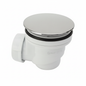 Bonde sifonée GOPLAS D120 pour receveur de douche - finition chromée premium