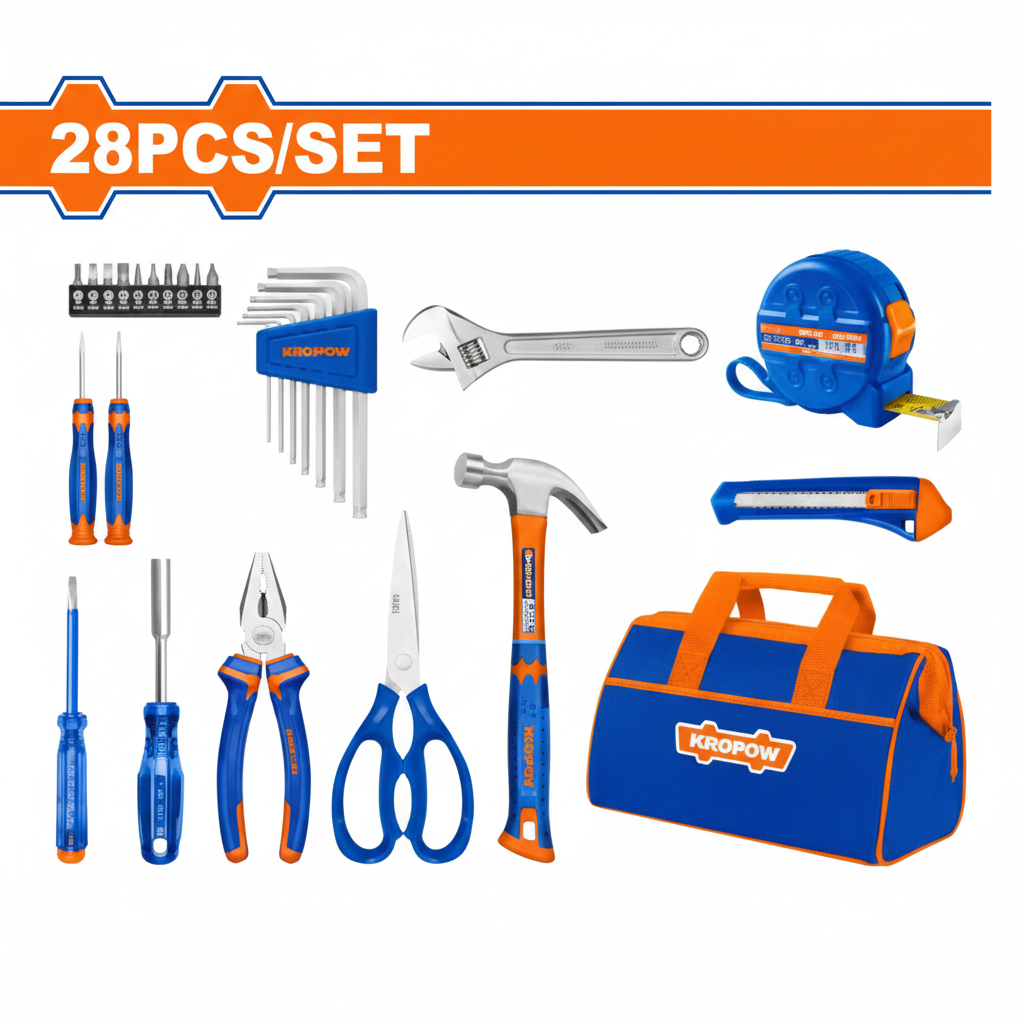 Coffret 28 Outils à Main WADFOW WHS1M28