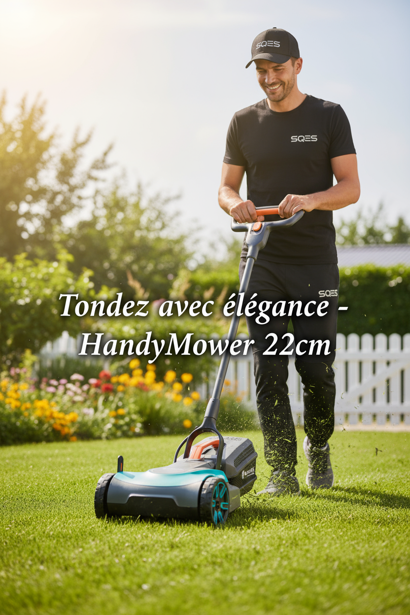 Tondeuse Gazon Batterie HandyMower 22/18V P4A Kit Complet (14620-20) GARDENA