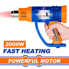 Décapeur Thermique 2000W WADFOW 50-550°C 3 Buses