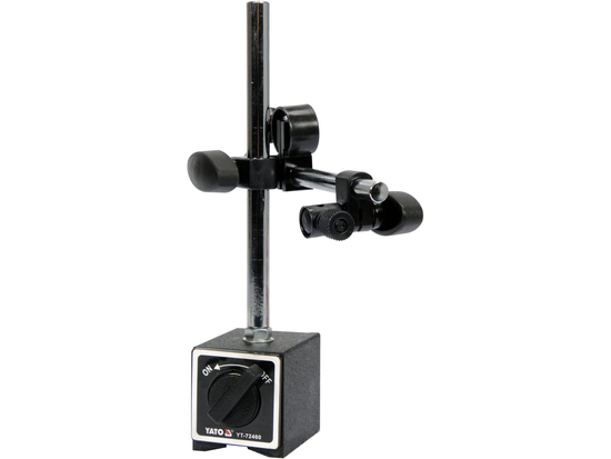 Socle Magnétique YATO YT-72460 — 70kg 235mm Verrouillage Central Capteur Cadran