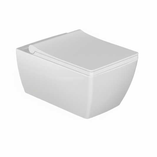 Cuvette Suspendu DURA FIRST Sans Bride Abattant Soft Close Réf 5331