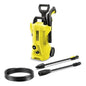 ÉQUIPEMENT
Poignée-pistolet haute pression, G 120 Q
Lance Vario Clic système
Rotabuse
Flexible haute pression, 5 m
Quick Connect sur l'appareil
Utilisation de détergent au moyen de, Aspiration
Poignée télescopique
Filtre à eau intégré
Adaptateur tuyau d'arrosage A3/4"