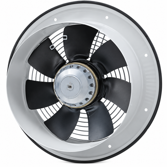 KAYI Ventilateur Axial Mural DAXIS D200 D250 D350 – 230V IP44 680 à 3110 m³/h | SQES Tunisie
