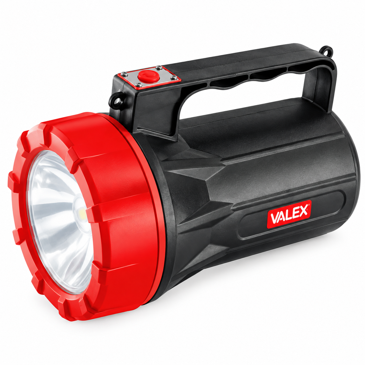 Lampe LED rechargeable VALEX BRIGHTLED 10S 1152264, 500 lumens, batterie Li-Ion 4800 mAh, 3 modes dont SOS et recharge USB.