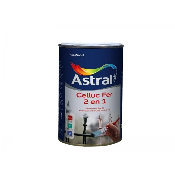 LAQUE CELLUC FER 2EN1 NOIR 4KG ASTRAL TUNISIE - SQES