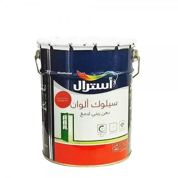 LAQUE CELLUC ROUGE VIF 4KG ASTRAL TUNISIE - SQES