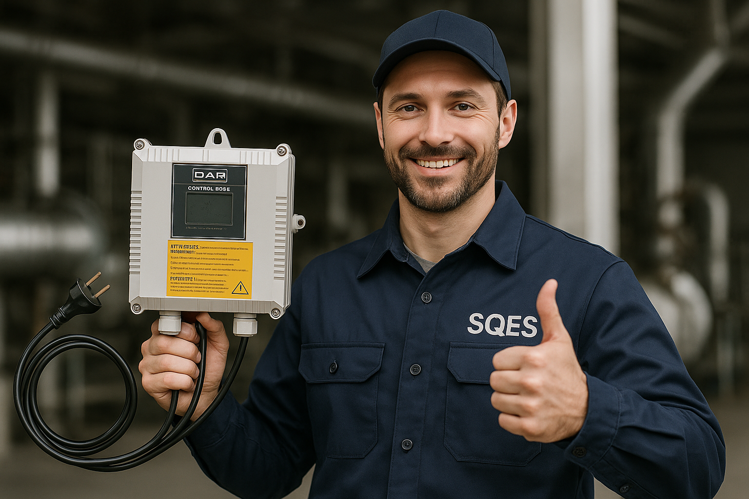 Électricien SQES satisfait