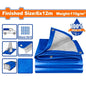 Bache de protection Multiusages PVC BLEU 6x12m WADFOW