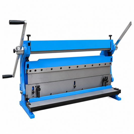 Machine 3 Fonctions Cisaille-Plieuse-Rouleuse RF1067 – Largeur 1067 mm Pliage 90° Laminage 10 mm Réf. 4162OUE20 | SQES Tunisie
