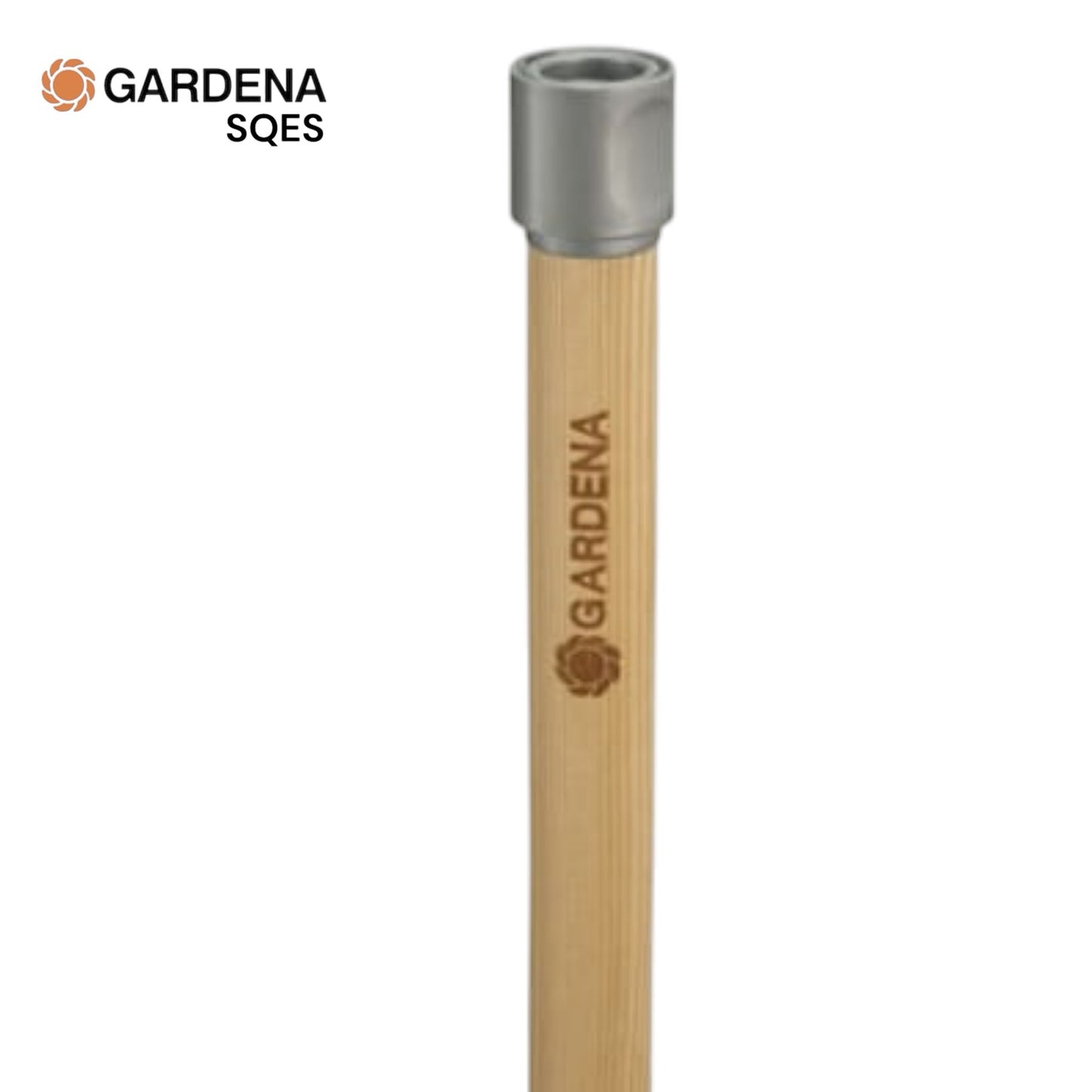Manche en Bois FSC 100% ClickUp GARDENA Réf. 11300-20 — Écologique Certifié, Ergonomique, Compatible Tous Accessoires ClickUp, Jardinage Durable | SQES Tunisie
