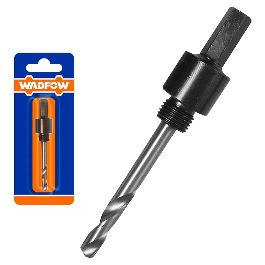 Mandrin Guide Scies à Cloches WADFOW WJG1402 — Tige Hex 7/16" Acier Traité Accessoire Perçage | SQES Tunisie
