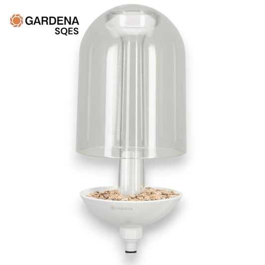 Mangeoire à Oiseaux ClickUp GARDENA Réf. 11380-20 — Fixation Balcon Sans Outils, Distributeur Graines, Biodiversité Urbaine, Nature Terrasse | SQES Tunisie
