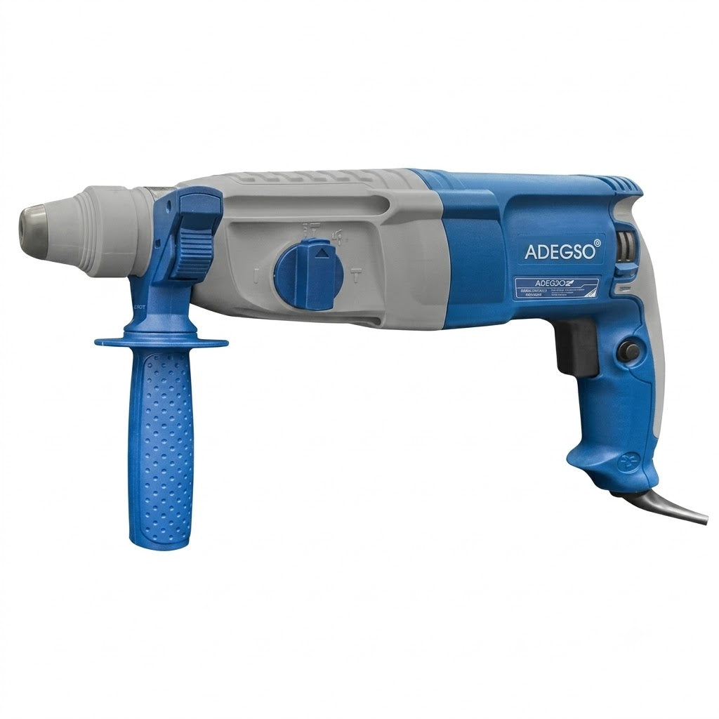 Marteau perforateur électrique ADEGSO AD-40225 800 W énergie de frappe 2,5 J capacité 26 mm béton | SQES Tunisie
