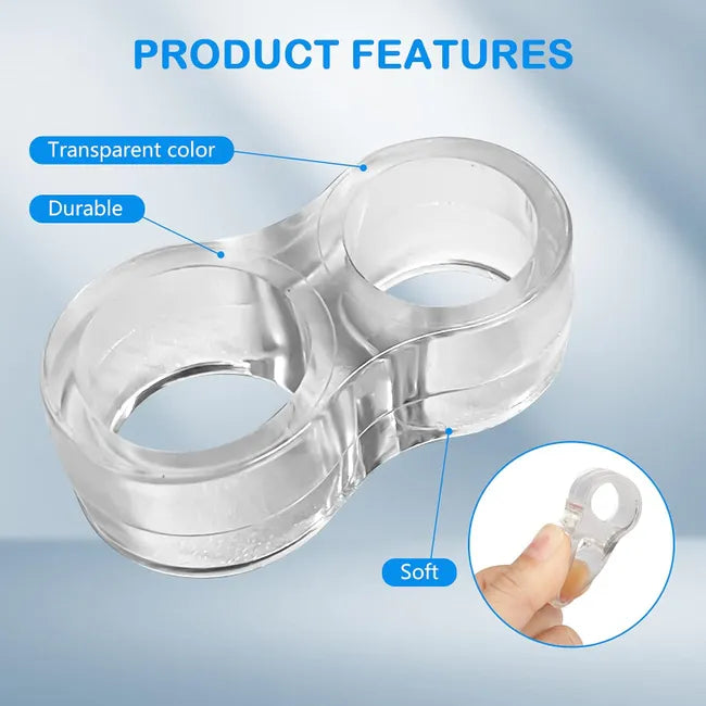 Butoir RIV Bloc transparent AYTUG RF4560 pour protection meuble, amortissement léger et finition intérieure