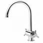 Mélangeur Évier SOPAL Série Monastir 04B5A04 — Laiton Bec Orientable Cartouche Céramique 70 000 Cycles Flexibles Sertis Chromé NF EN ISO 1456 | SQES Tunisie

