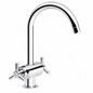 Mélangeur Lavabo SOPAL Série Monastir 04B1A04 — Laiton Bec Rond Fixe Cartouche Céramique 70 000 Cycles Flexibles Sertis Garantie 5 Ans | SQES Tunisie
