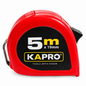 Mètre ruban KAPRO LD-56BE de 5 mètres pour mesures de chantier, menuiserie, installation, agencement et bricolage.