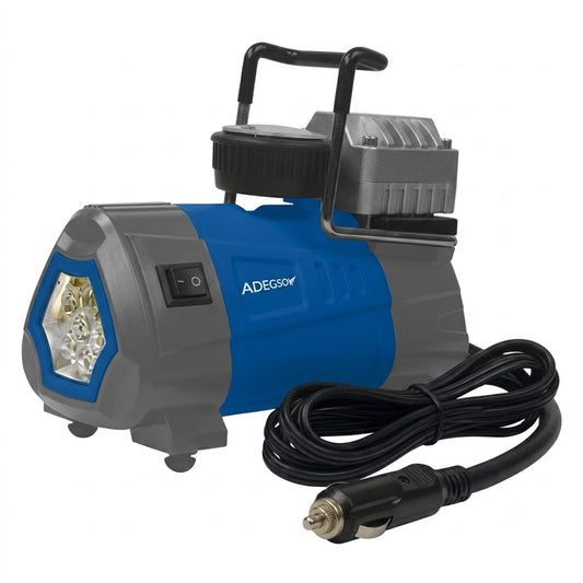 Mini compresseur d'air 12 V ADEGSO AD-40039 — Compresseur portatif DC 12V Réf. AD-40039 | SQES Tunisie
