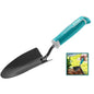 Mini pelle de jardin TOTAL THFTT858 34cm – acier carbone 1,5mm, largeur 85mm, poignée ergonomique brevetée, creuser planter rempoter
