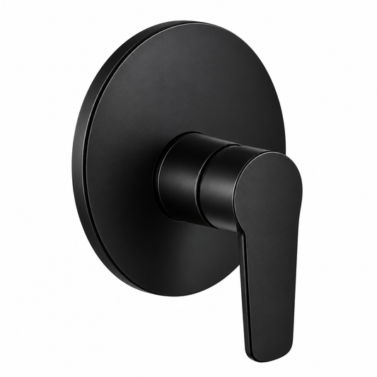 Mitigeur bain encastré OIOLI KING KIDI521/08 finition noire monolevier design intégré élégant salle de bain | SQES Tunisie
