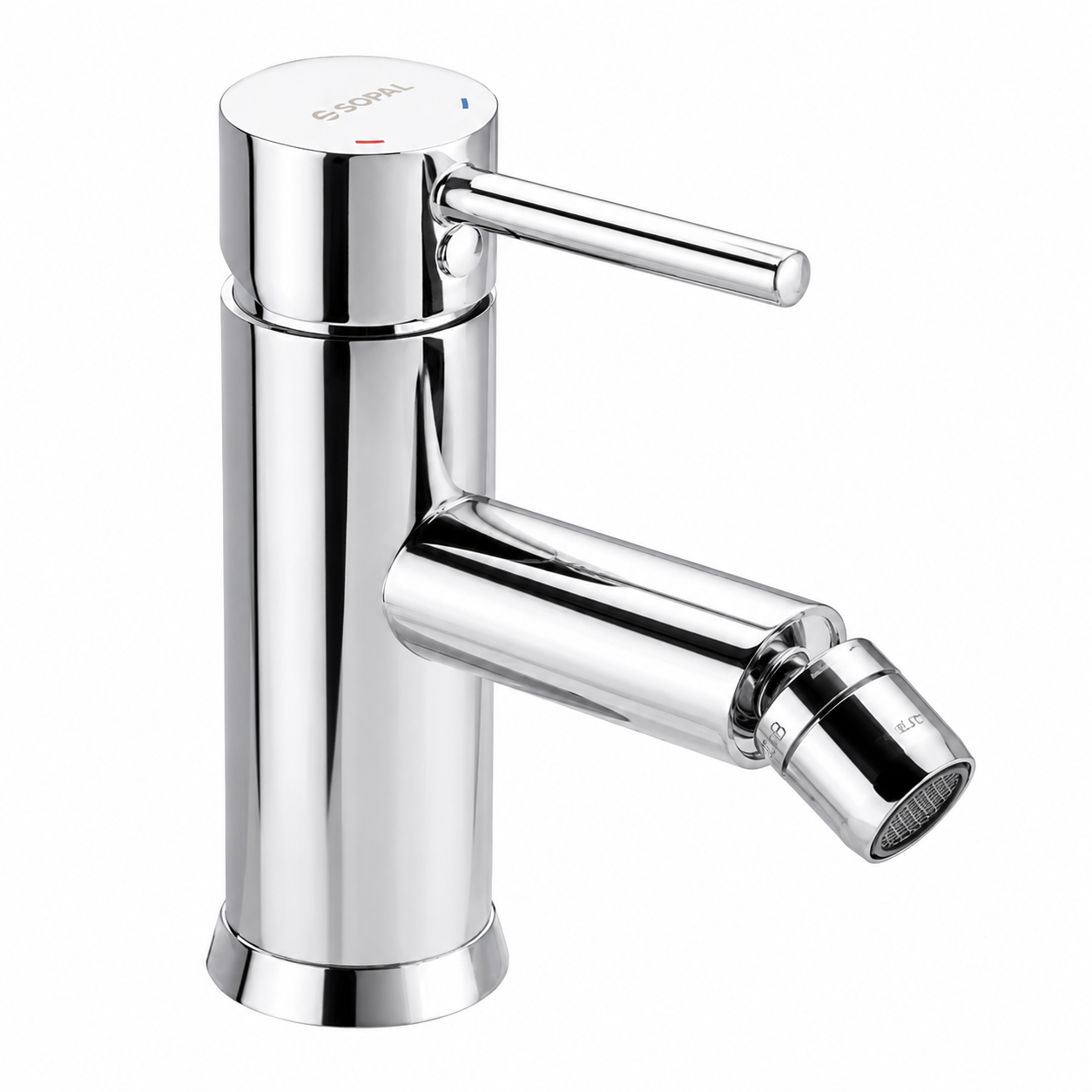 SOPAL Mitigeur de Vasque Long Série Zaghouan Réf. 06EZA04 — Bec Cascade en U, Cartouche Céramique Ø35mm Water Saving, Chromé NF EN ISO 1456, Laiton, Idéal Vasque à Poser, Garantie 5 Ans, Made in Tunisia | SQES Tunisie

