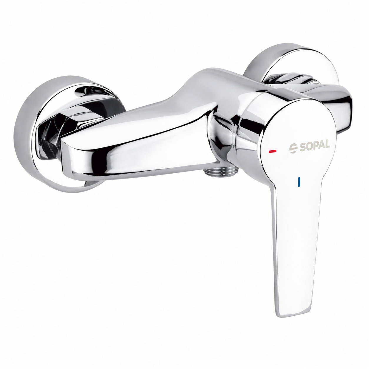Mitigeur de Douche SOPAL Série Douz 06BGA04 — Cartouche Céramique Ø40mm Économie d'Eau Chromé NF EN ISO 1456 | SQES Tunisie
